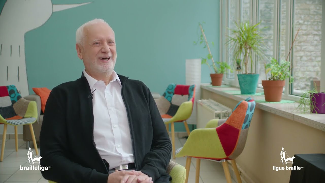 Interview Gérard Week van de Brailleliga 2023 Semaine de la Ligue Braille YouTube