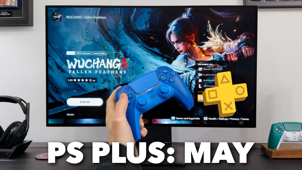 The PS Plus Monthly Games for May!