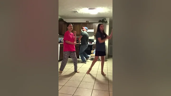 Dad surprises kids.