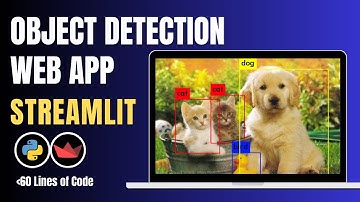 Build AI Object Detection Web App using Streamlit & PyTorch📱| Python Tutorial