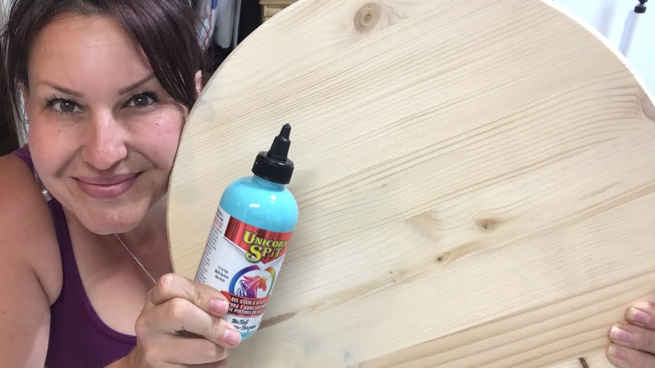 How to Unicorn SPiT Stain Wood Multiple Colors 