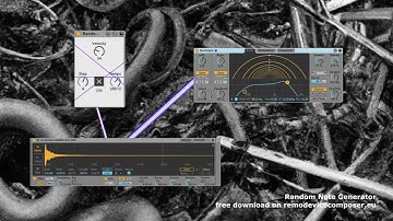 MaxMSP Random Note Generator - Max for Live [free download]