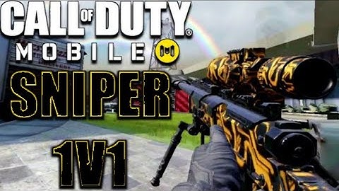 1v1 IN COD MOBILE WITH MY BRO (SNIPERS ONLY)