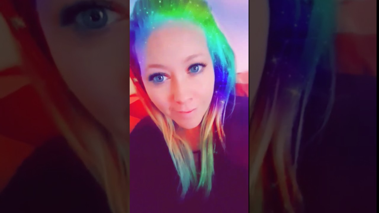 Rainbow Hair  Snapchat  Filter   YouTube