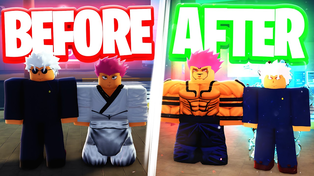Going From NOOB To PRO AS GOJO & SUKUNA DUO In Roblox Kaizen... - YouTube