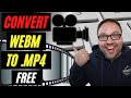 How To Convert WebM To MP4 Free With HandBrake WebM Converter 
