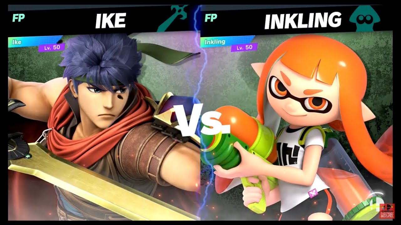 Super Smash Bros Ultimate Amiibo Fights – Request #24220 Ike vs Inkling ...