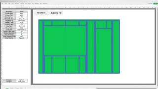 Excel based timber frame panel design program