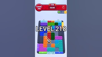 Color Block Jam 218.  #gaming #gamewalkthrough #gametips