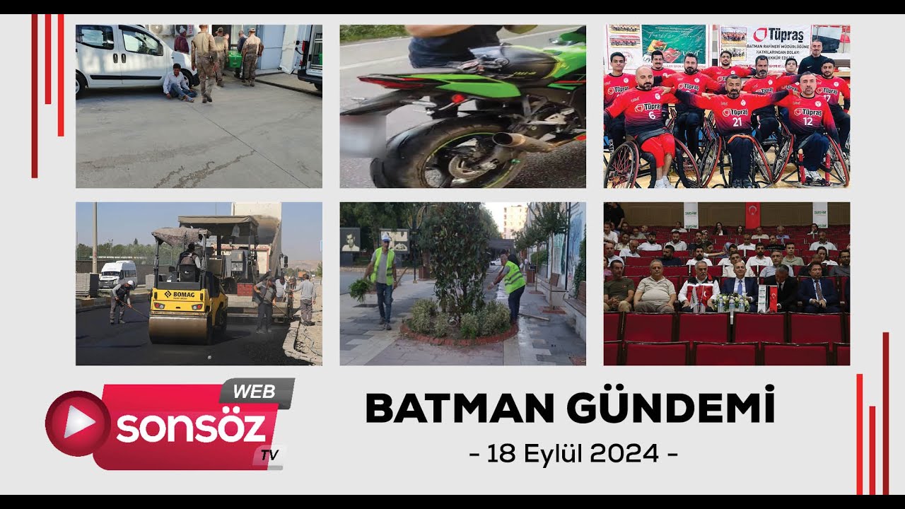 Batman G&uuml;ndemi 18 Eyl&uuml;l 2024
