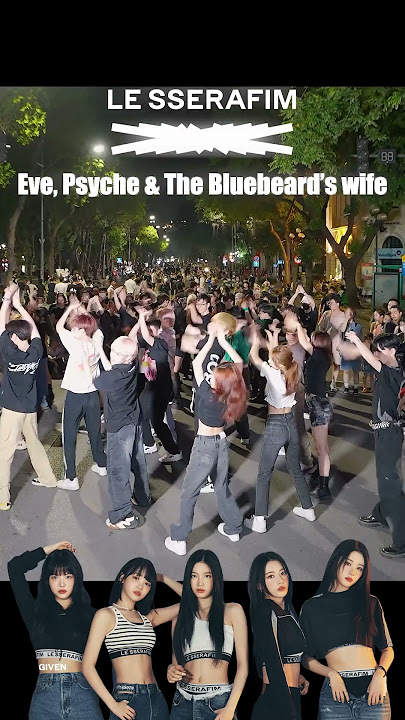 [KPOP IN PUBLIC] LE SSERAFIM (르세라핌) 'Eve, Psyche & The Bluebeard's wife'| Random play dance #shorts