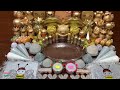 Gold and Silver __ Mixing Random Things Into Slime __ Satisfying Slime Videos