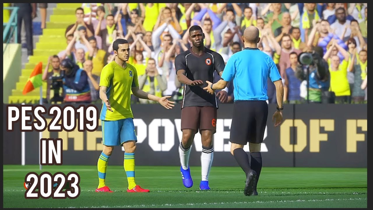 I played PES 2019 in 2023 and it wasn't bad!