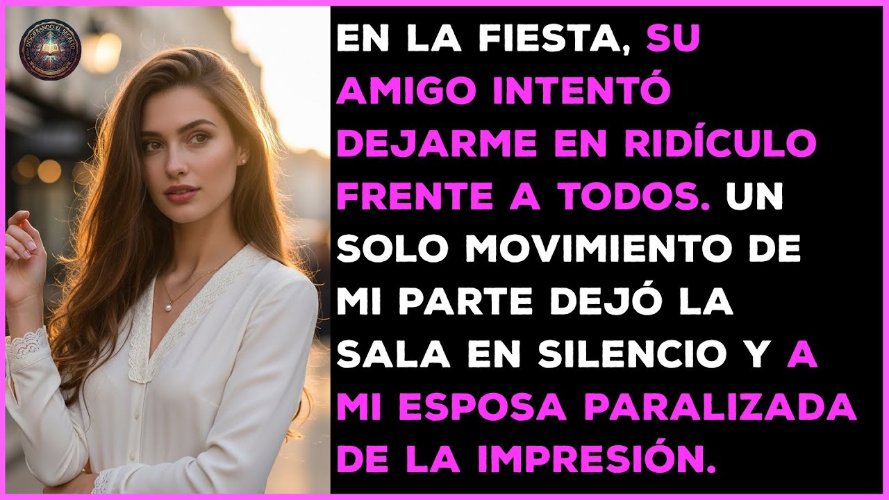 Su amigo intentó ridiculizarme en la fiesta. Mi única jugada lo puso en su lugar.