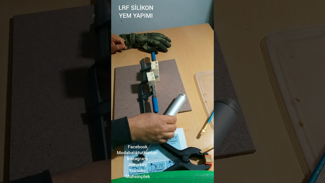 LRF SİLİKON YEM YAPIMI