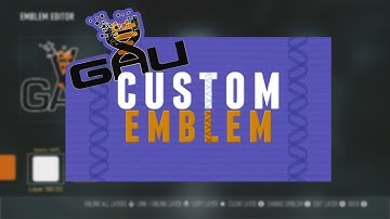 GAU Logo - Custom Emblem - Advanced Warfare