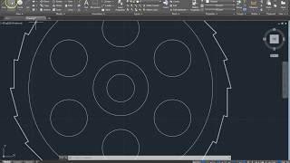 Learn to Draw in AutoCAD- Ratchet Wheel