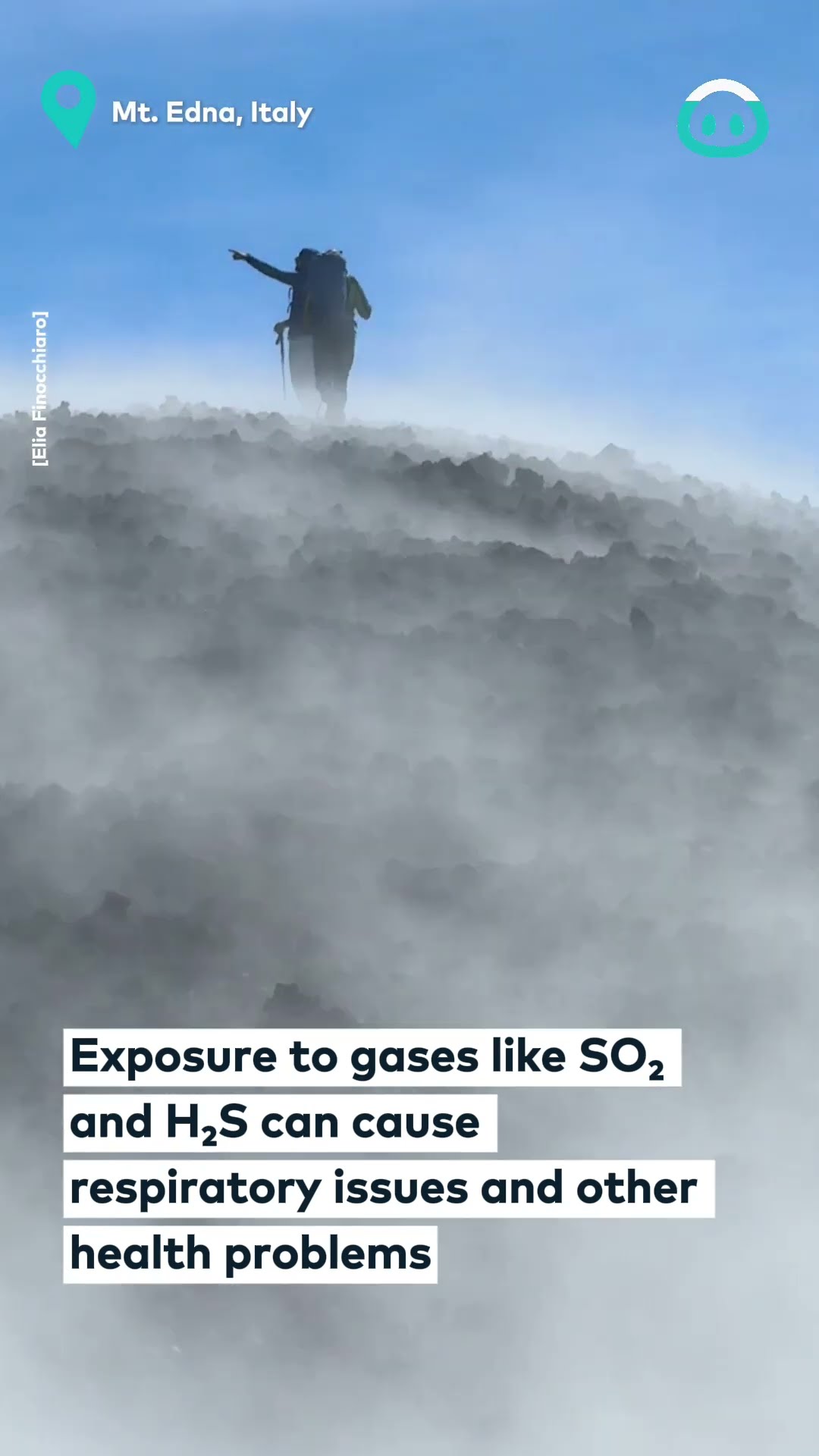 Mount Etna's Volcanic Gas || ViralHog