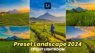 FREE 50   PRESET LIGHTROOM TERBARU 2024 | PRESET LANDSCAPE CINEMATIC | PRESET LIGHTROOM