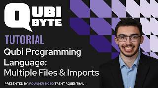 Qubi Programming Language Tutorial #18: Multiple Files & Imports | Qubibyte