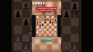 Kasparov’s Genius Pawn Attack Strategy