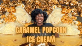 Caramel Popcorn Ice Cream