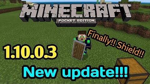 Minecraft Pocket Edition New update!!!! 1.10.0.3
