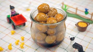 Korean Braised Quail Eggs in Soy Sauce :: The best side dish to have! (Simple recipe)