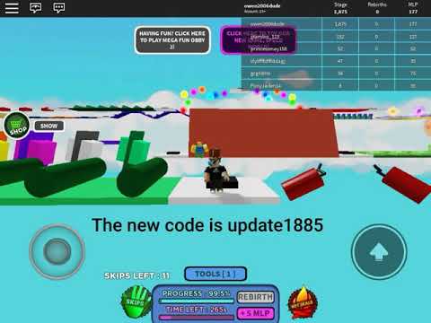 Roblox Mega Fun Obby Stage 1735 1740 Youtube - mega fun obby 1885 stages code roblox