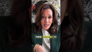 I asked Kamala Harris for her thoughts on Trump’s DOJ allegedly investigating Newsom and his wife.