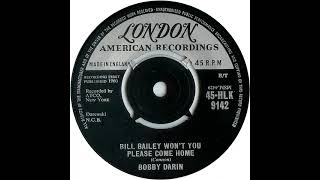 UK New Entry 1960 (157) Bobby Darin - Bill Bailey Won't You Please Come Home
