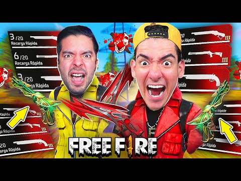 RETO DE LA TRIPLE ESCOPETA EN FREE FIRE !! *muy facil* 