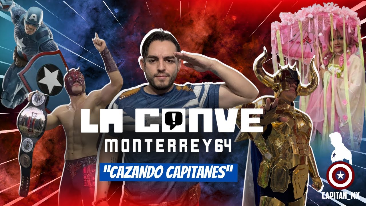 LA CONVE Monterrey 2025 Vean que me encontré 👀 | Cazando Capitanes América Ep. 01 🫡