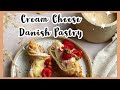 Cream Cheese DANISH PUFF Pastry with Raspberries! Breakfast/BRUNCH at HOME