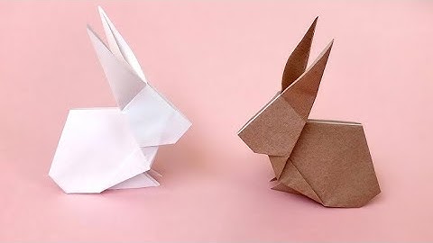Easy Origami Rabbit 🐇 | Step by Step Paper Bunny Tutorial for Beginners #diy #craft #new
