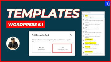 Templates in WordPress 6.1 | Templates for Specific Pages | More Templates |Blogging Unplugged Clips
