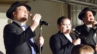 Simcha Leiner & Baruch Levine duet | Im Eskocheich | 30 piece Orchestra @ Chuppa Levin Hertz wedding