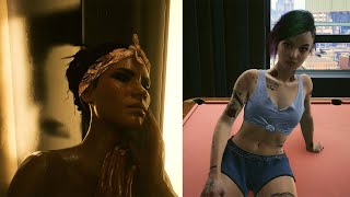 Cyberpunk 2077 New Romance Hangouts - Panam, Judy, River, Kerry (Patch 2.1)