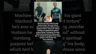 The "Worst Torture": MGK's Blackout Tattoo Explained #celebrity #news#shorts #celebritynews