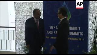 ASEAN FMs begin talks ahead of ASEAN summit, photo op