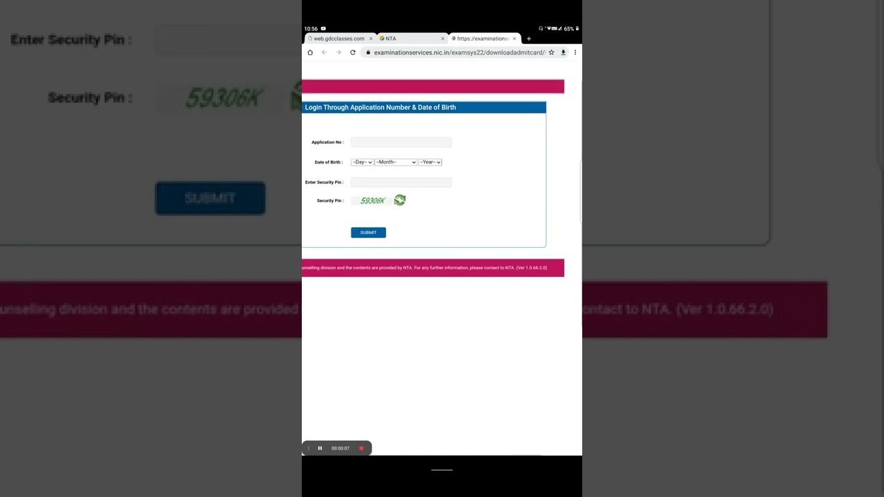Gpat 2022 admit card released , download link in description 👇