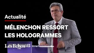 Avec ses hologrammes, Mélenchon se démultiplie dans plusieurs villes