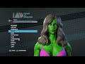 SHE HULK Character Creation - Saints Row The Third REMASTERED
