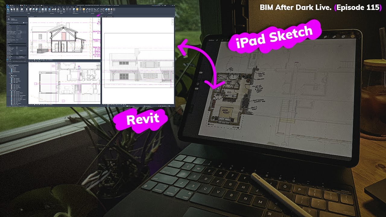 Residential Revit - Early Design Process (The North Wing - PT 1) - YouTube