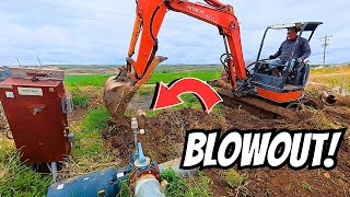 Irrigation Pivot Startup Disaster!