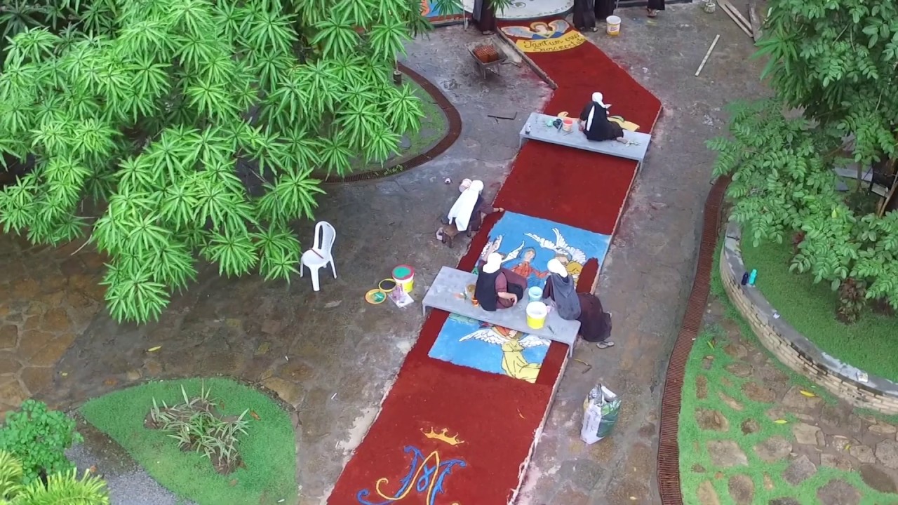 Making-of | Tapete de Corpus Christi 2020 | Instituto HeSed