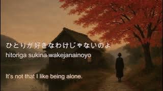 Miyuki Nakajima - Hitori Jouzu 【Lyrics with English Translation】