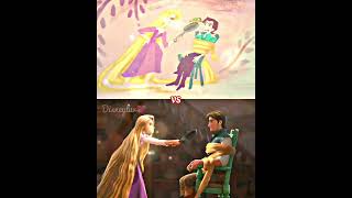 Celebrity TANGLED SERIES vs TANGLED MOVIE💖💫👑 Wealth