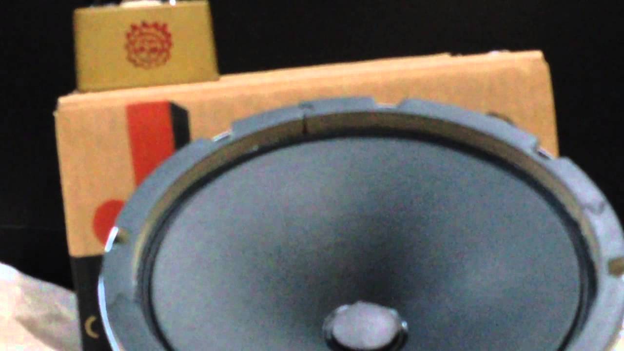 er Speaker Signature Series AlNiCo Signature 8 sound demo YouTube