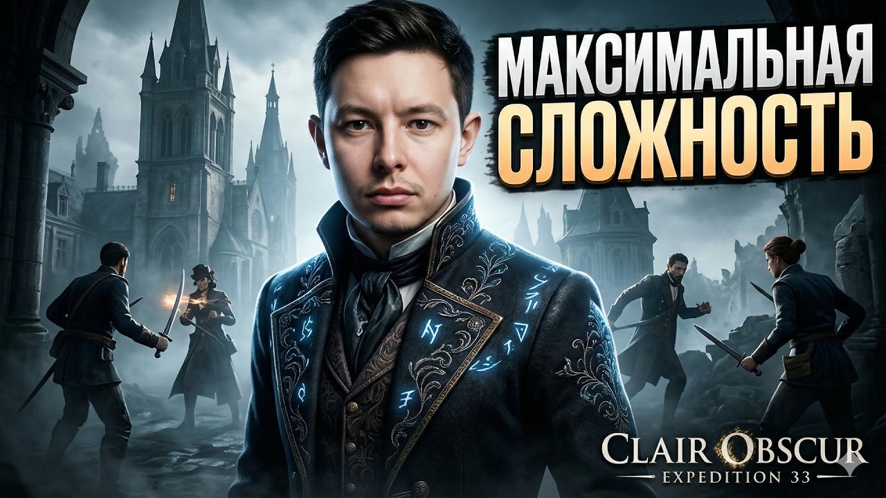 Clair Obscur: Expedition 33 - Полностью на русском - Прохождение - Максимальная сложность.